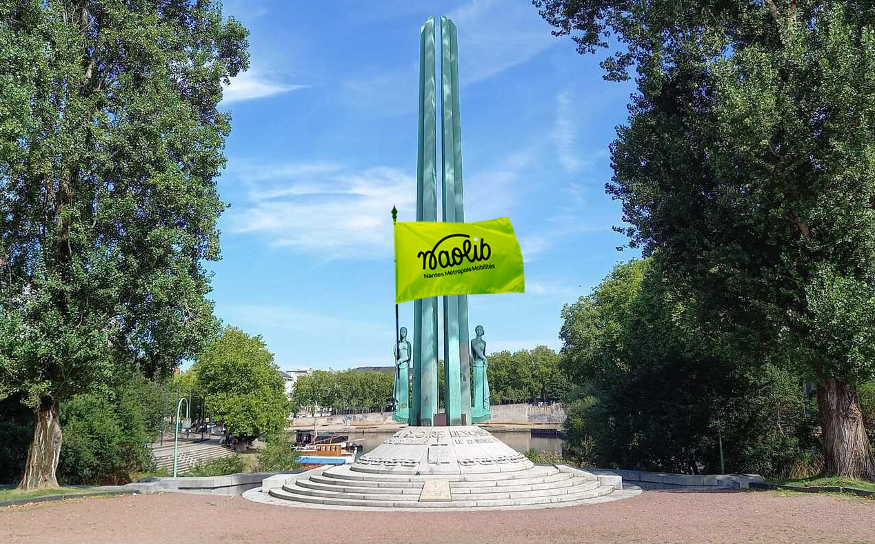 Naolib rachète le monument aux Cinquante Otages de Nantes