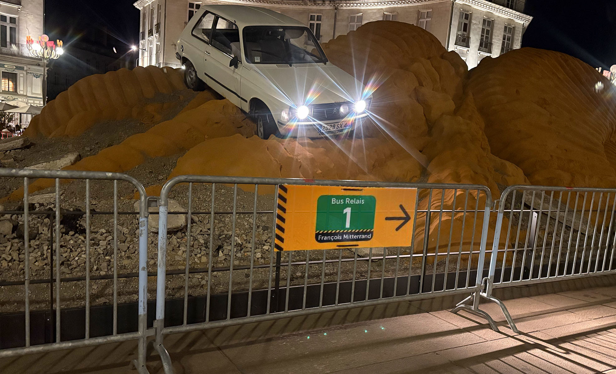 Les travaux de l'été 2026, place Graslin à Nantes